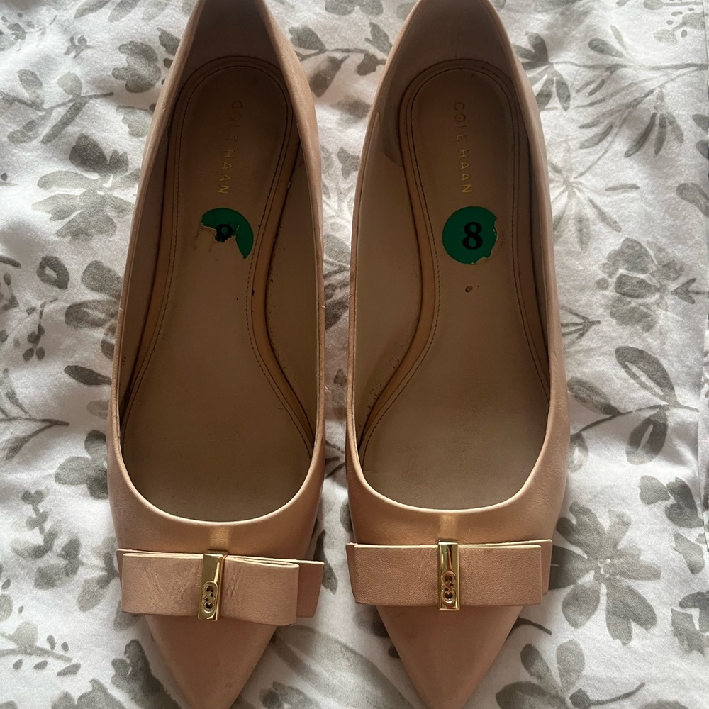 Cole Haan Women's Tan Flats
